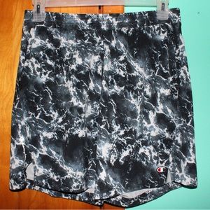 Men’s Champion Shorts with Drawstring and Pocket Zipper